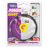 Bandă magnetică cu adeziv 3M, dimensiuni 20mm x 75cm