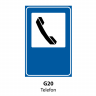 Telefon, Indicator rutier | Semn de circulatie