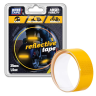 Banda adeziva reflectorizanta, tip fagure galben, 3.5cm x 1.5m