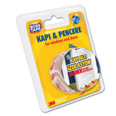 Banda de izolare din silicon pentru usi și ferestre, 53mm x 2.5m, Adeziv 3M