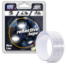 Banda adeziva reflectorizanta, tip fagure alb, 3.5cm x 1.5m
