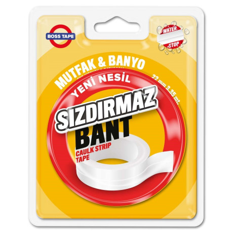 Banda adeziva etansare, waterproof, alba, 22mm x 3.35m