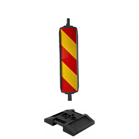 Baliza Semnalizare Lucrari, Folie Reflectorizanta CLASA 2, 18 kg