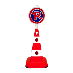 SET Con Parcare Interzisa, 90cm si 6kg, fata-verso, semn mic de parcare interzisa