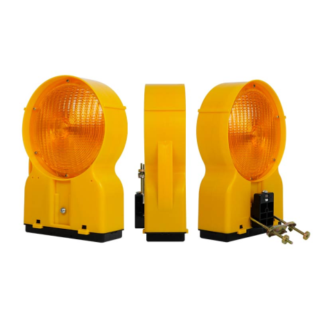 Lampă de semnalizare rezistentă la apă și impact, IP65, 12cd, funcționare cu 2 baterii NEINCLUSE