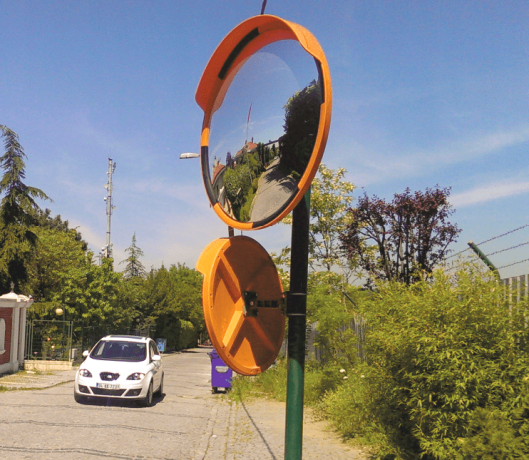 Oglinda Rutiera Ø 80 cm pentru Intersectii, Parcari – DNC | Vizibilitate Maxima