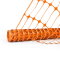 Plasa imprejmuire santier 1m x 50 metri, 80 gr/mp, Portocaliu