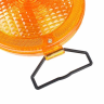 Lampă semnalizare lucrări rutiere, lumină intermitentă LED, funcționare cu 2 baterii INCLUSE