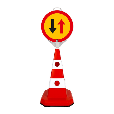 SET Con rutier + semn prioritate pentru circulatia din sens invers, 6kg