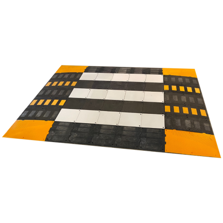 Trecere de pietoni suprainaltata, modulara, diverse dimensiuni, limitator de viteza, inaltime 7cm