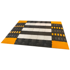 Trecere de pietoni suprainaltata, modulara, diverse dimensiuni, limitator de viteza, inaltime 7cm