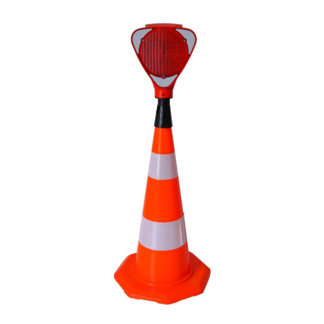 Con Semnalizare Rutiera, inaltime 70cm, 2 folii reflectorizante