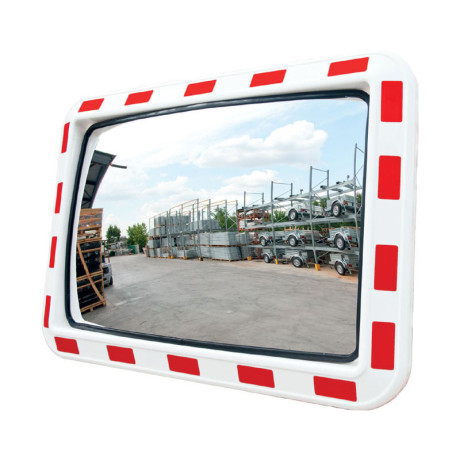 Oglinda Stradala DNC, Reflectorizanta, Dimensiune Mare, 100 x 80cm