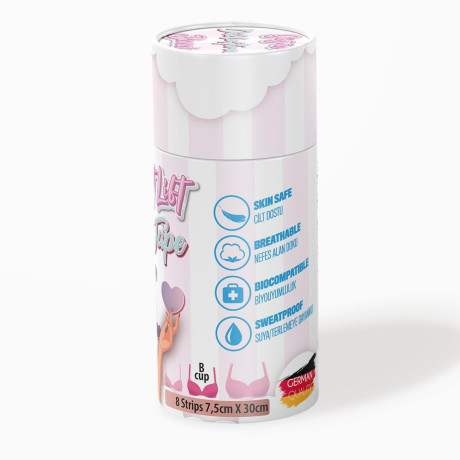 Banda de panza push-up, pentru ridicare si sustinere sani, elastica si confortabila, set 8 buc, 75mm x 30cm