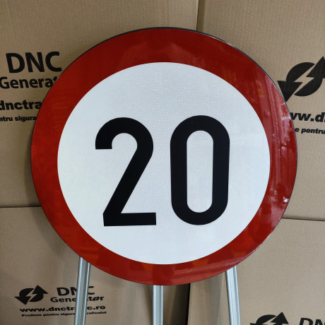 Limitare de viteza 20km, Indicator rutier | Semn de circulatie