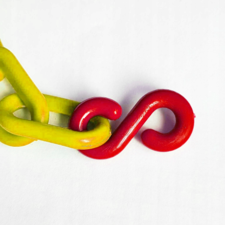 Accesoriu din plastic tip clema (S) pentru lant de 6mm