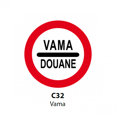 Vama, Indicator rutier | Semn de circulatie