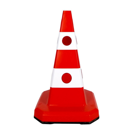 SET Con rutier + lampa cu lumina intermitenta galbena, 6kg